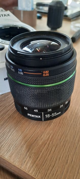 Фото обектив Pentax smc da  18-55mm