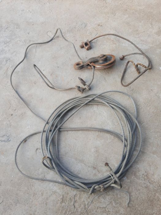 Метално въже за теглене 20м.