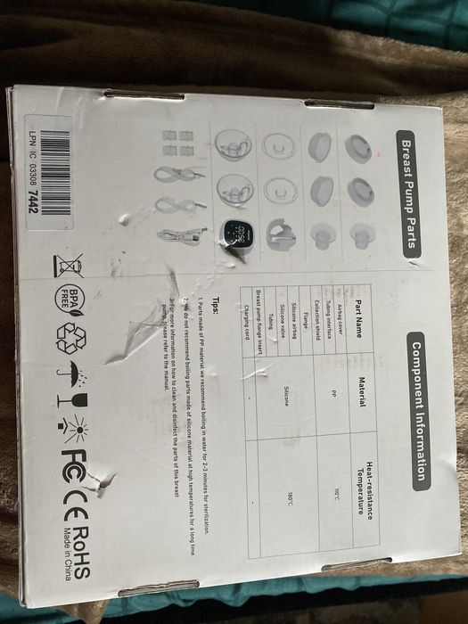 Pompă electrica sân portabilă Missaa