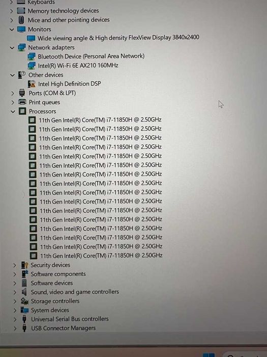 Lenovo ThinkPad P1 Gen 4  Eкран: 16”4K, 600nits, ТЪЧ. GPU: Nvidia RTX 3070 8Gb CPU: i7 11850H Охлаждане: Vapor Chamber cooling! RAM 64/1Tb NVMe SSD 5G