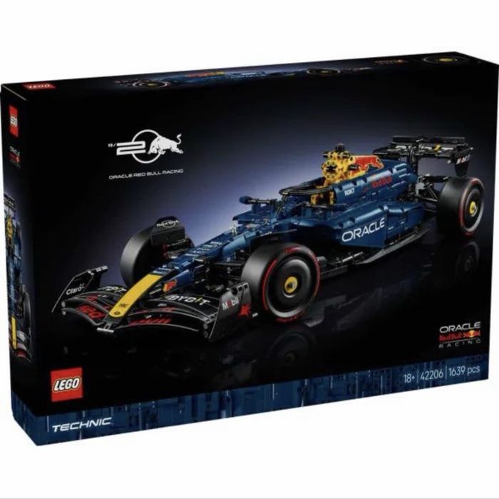 LEGO® Technic - F1 болид Oracle Red Bull Racing RB20 42206, 1639 части
