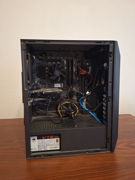 Настолен компютър Intel i7 16GB RAM 128+256GB SSD 1TB HDD NVIDIA P400