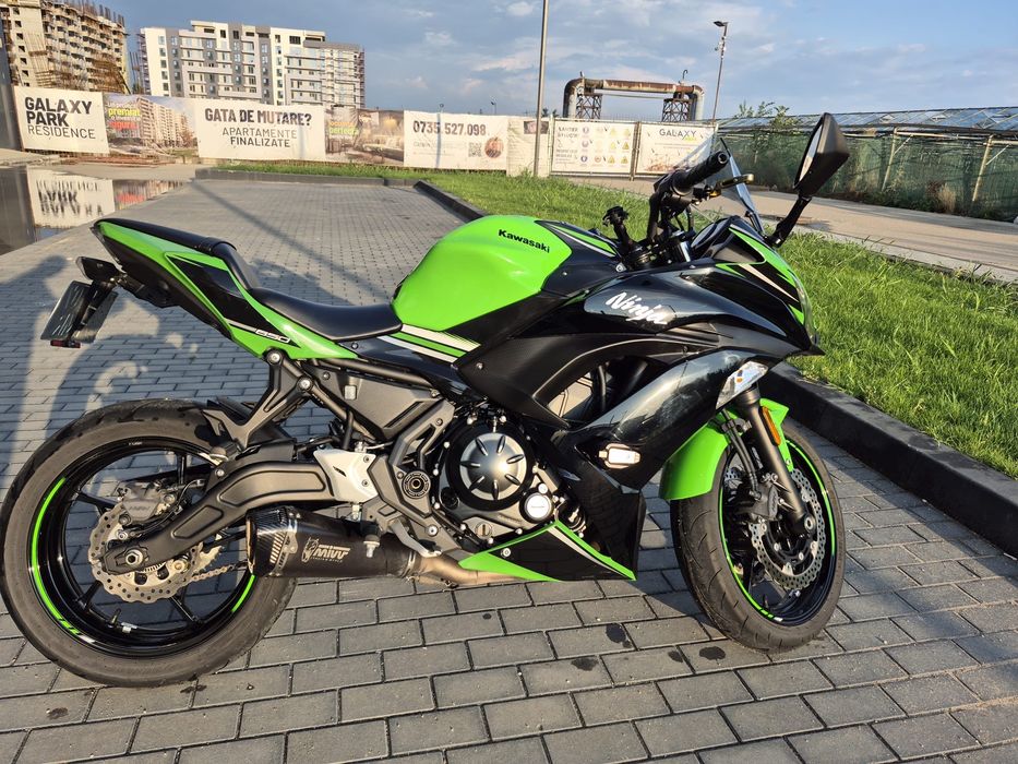 Kawasaki Ninja 650 (2019) • 10.500 km • limitata A2 in acte-detin Ecu pentru  categoria A