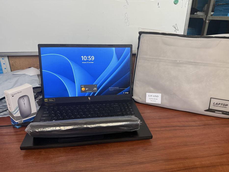 Acer nitro V15+новый сумка,мышка,коврик