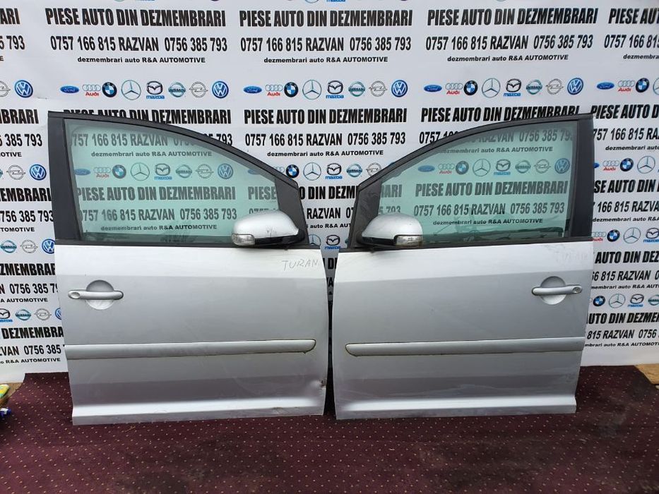 Usi Usa Portiera Stanga Dreapta Fata VW Touran 2003/2009 Gri Argintiu