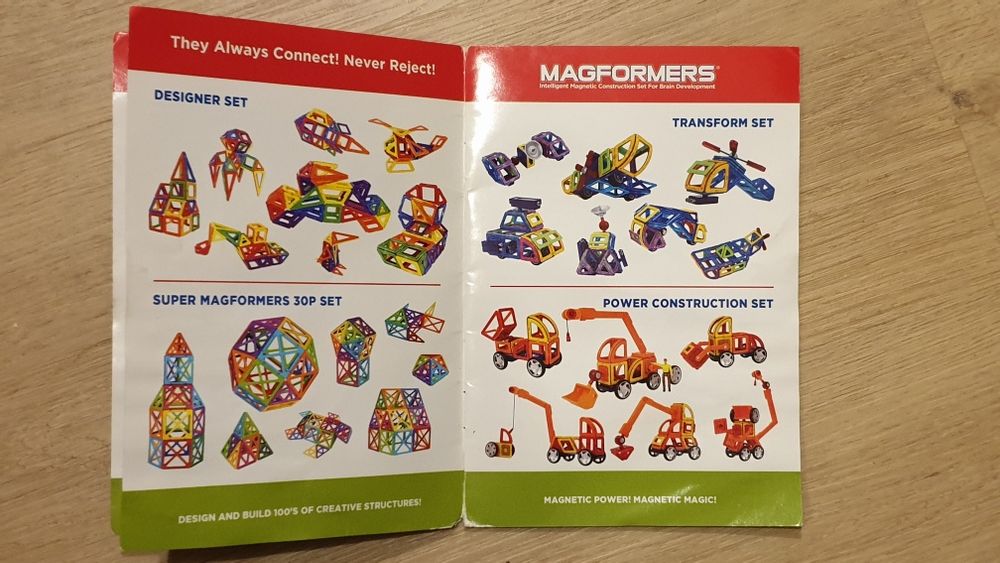 Магнитный конструктор Magformers ОРИГИНАЛ
