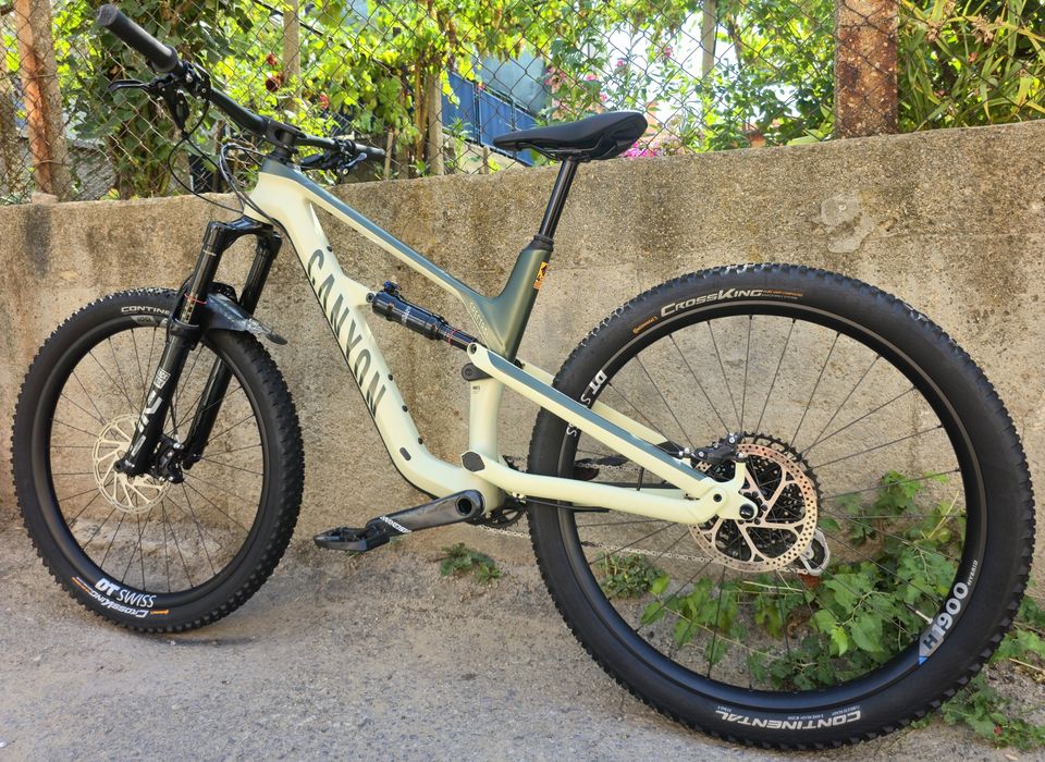 Canyon Spectral CF 27.5 M размер 1x12 XO1 Sram Rockshox Pike Ultimate Карбонов Ендуро велосипед мекица