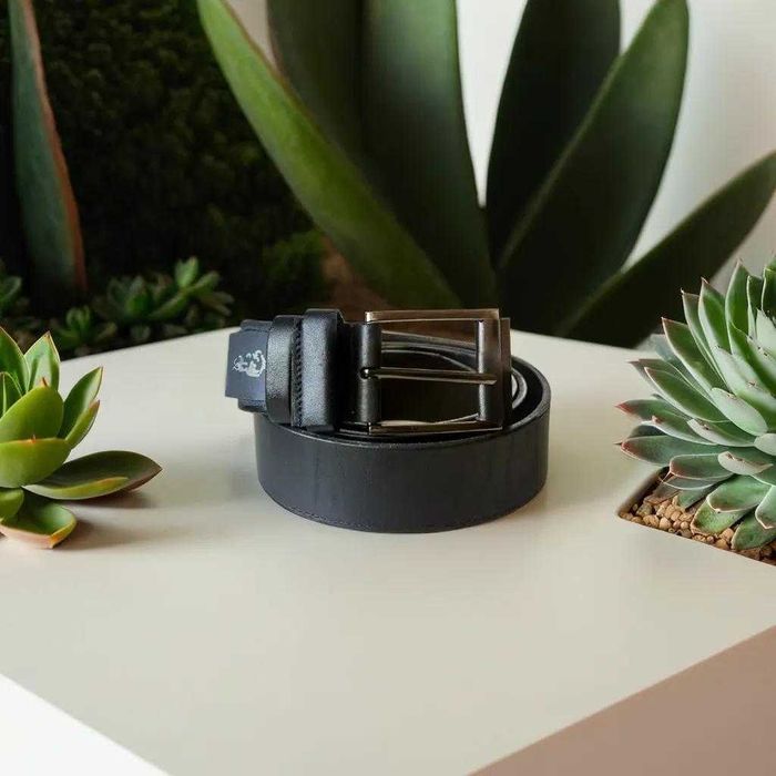 Ремень мужской классический, из натуральной кожи