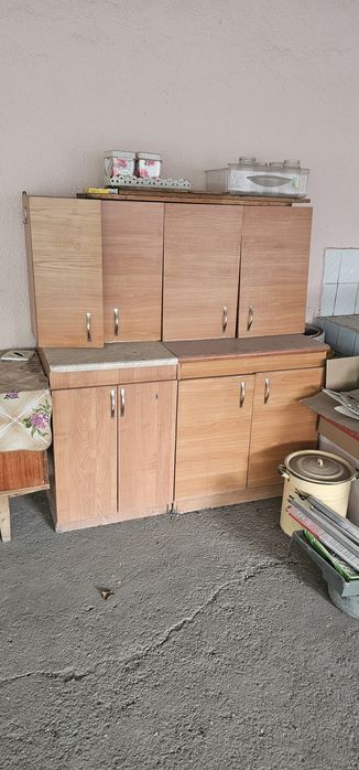 Шкаф, тумба и кровать