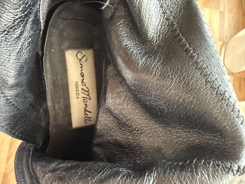 Италиански битуши от естествена кожа