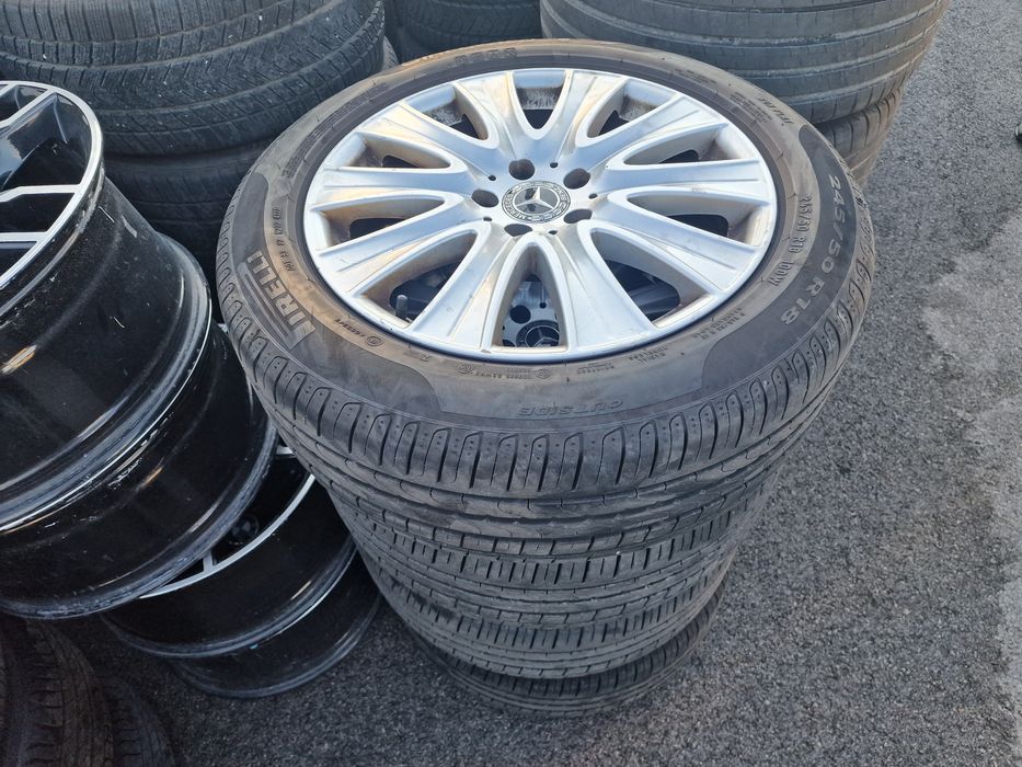 Гуми с Джанти за Mercedes S class W222 245/50 R 18 Pirelli 2022 dot