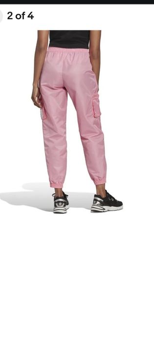 Adidas utility nylon pants pink