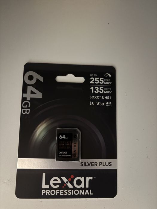 Card Lexar 64gb, noi sigilate.