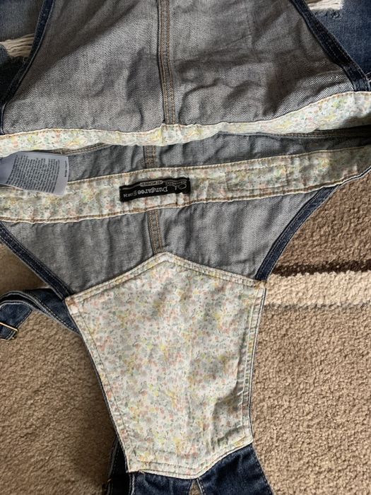 Salopeta de blugi scurti Clockhouse S