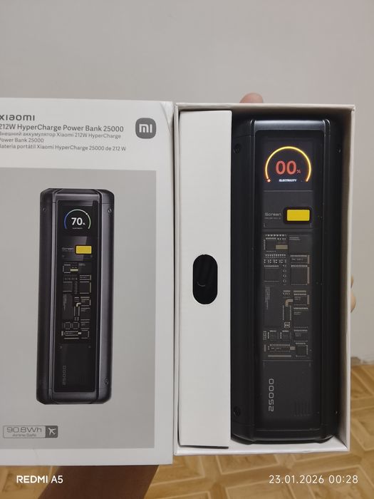 Power bank Xiaomi 212w 25000