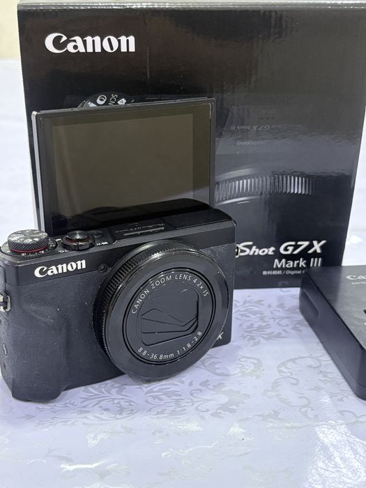 Камера canon powershot g7 x mark III