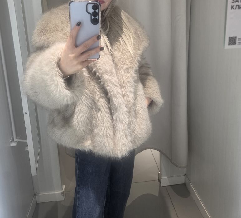 Strafivarius нова колекция палто изкуствен косъм