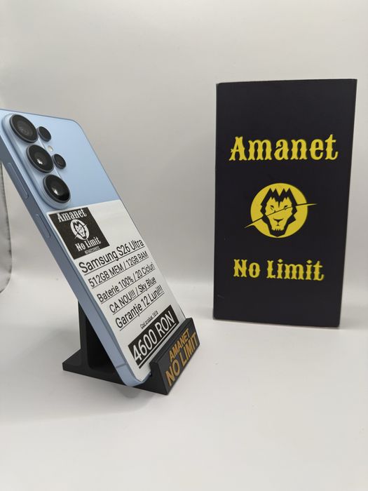 Samsung S26 Ultra 512GB Blue Nou Garantie si Factura 1an , AMANET NO LIMIT.