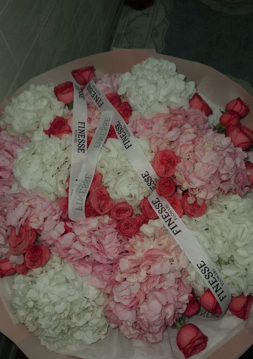 Букет гартензия.