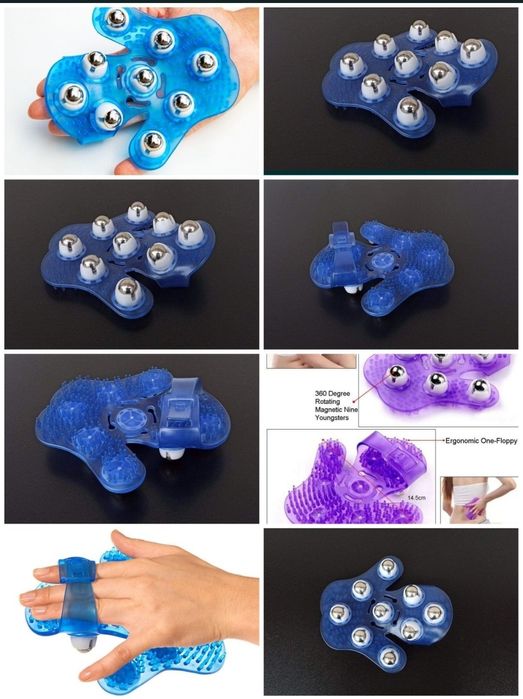 pistol renpho perna accesoriu masaj corp picioare bila cu gel crane