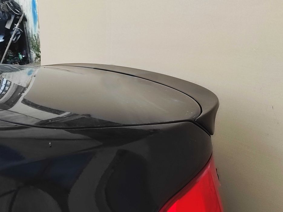 спойлер за заден капак (лип спойлер) BMW F30 / БМВ Ф30 - ЧЕРЕН ЛАК