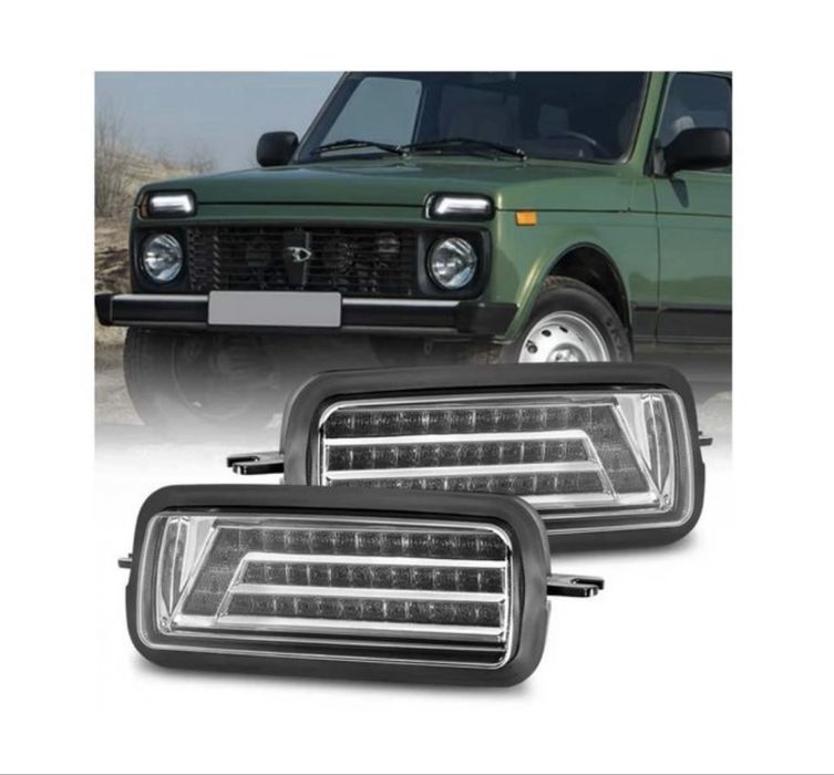 LED Диодни мигачи габарити Надфарници за Lada Niva