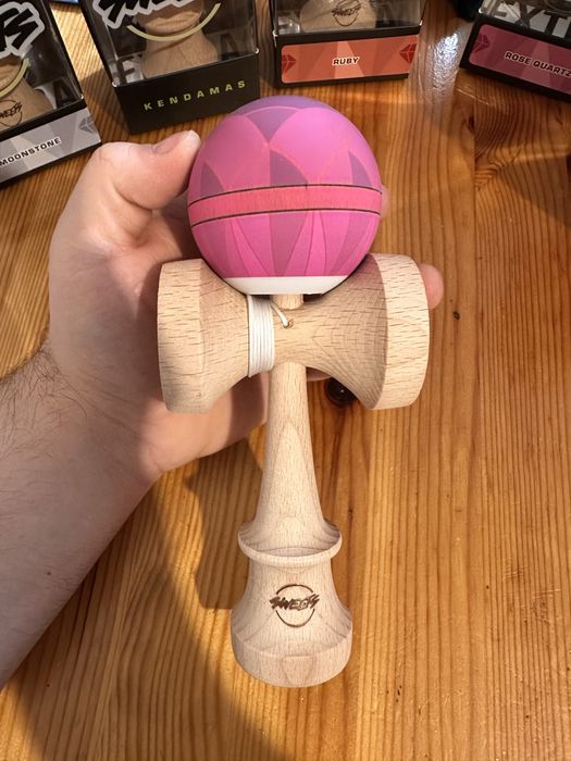 Vand Kendama sweets Gemstone rose quartz