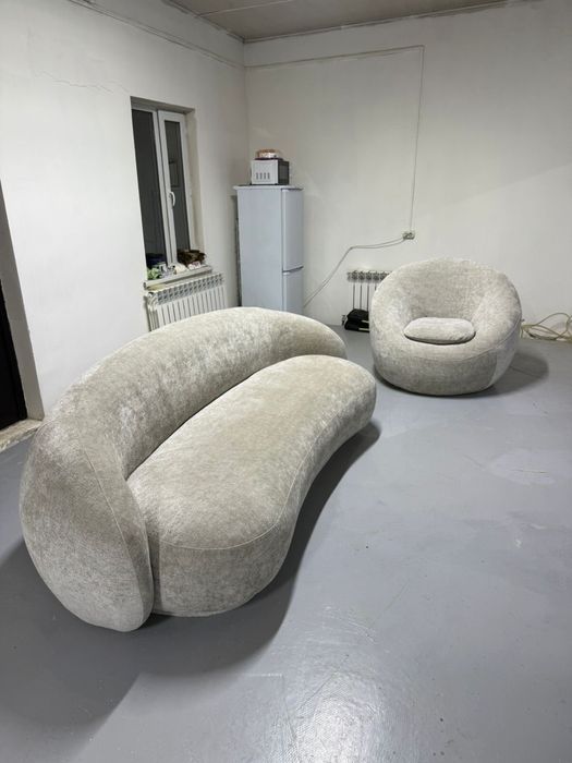 Диван и кресло новые