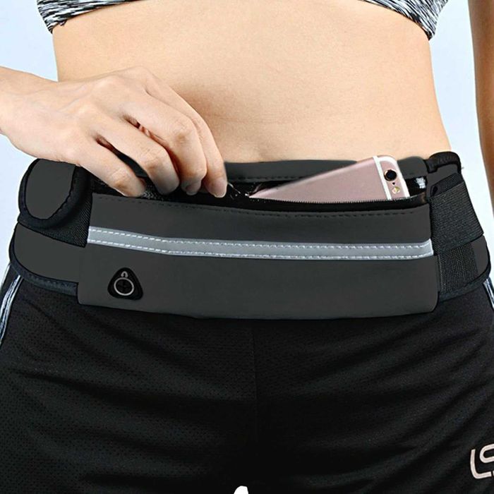 Неопренова Чанта Колан за Бягане и Фитнес, Подарък- Хавлиени Накитници