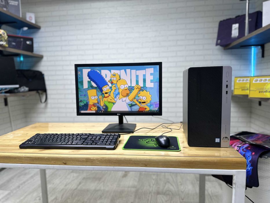 Фирменный ПК HP в полном комплекте