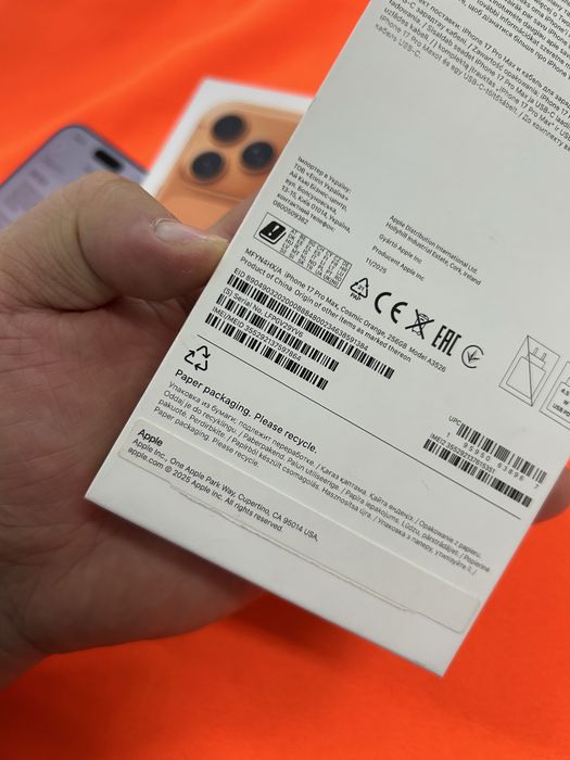 Iphone 17 Pro Max 256Gb