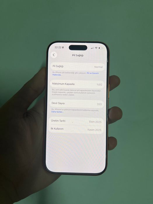 İphone 17 Pro 256Gb Tamir Görmemiş
