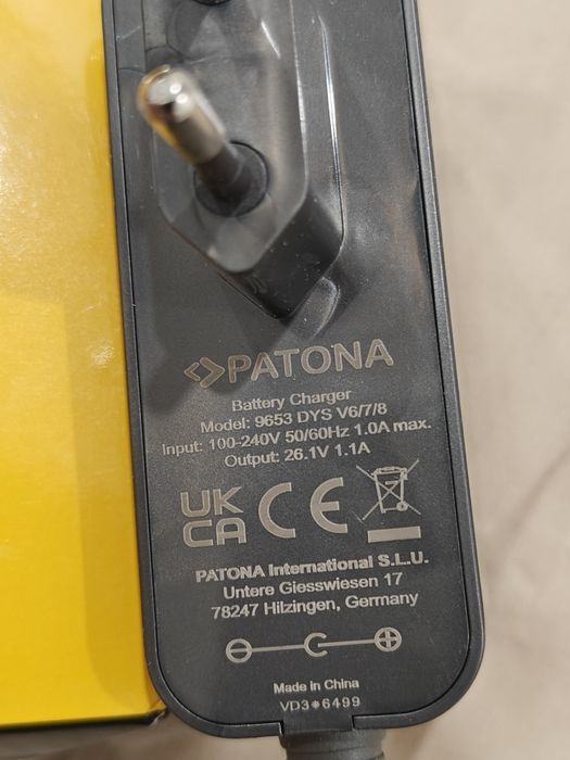 Încărcător Dyson PATONA V6 / V7 / V8 – ca nou