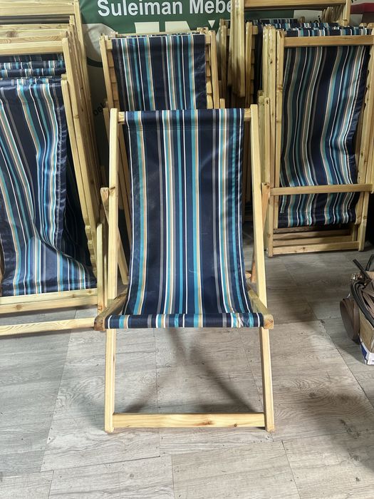 Шезлонг из дерева