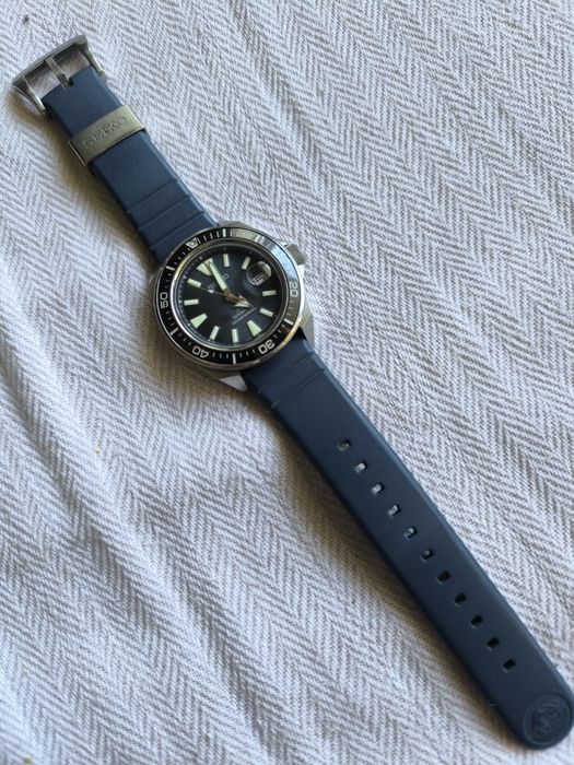Seiko Samurai "save The Ocean" Dark Manta SRPF79K1