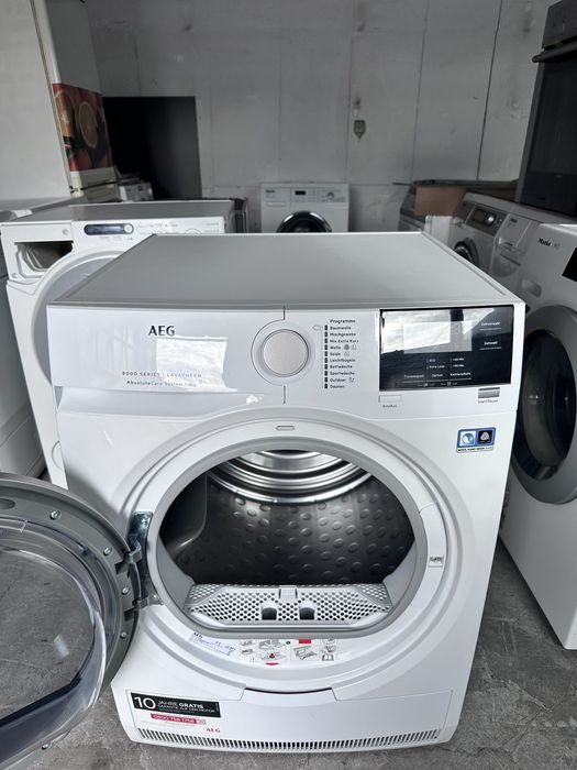 Сушилня +гаранция. AEG ТЕРМОПОМПА Клас А8кг. Безплатна доставка София