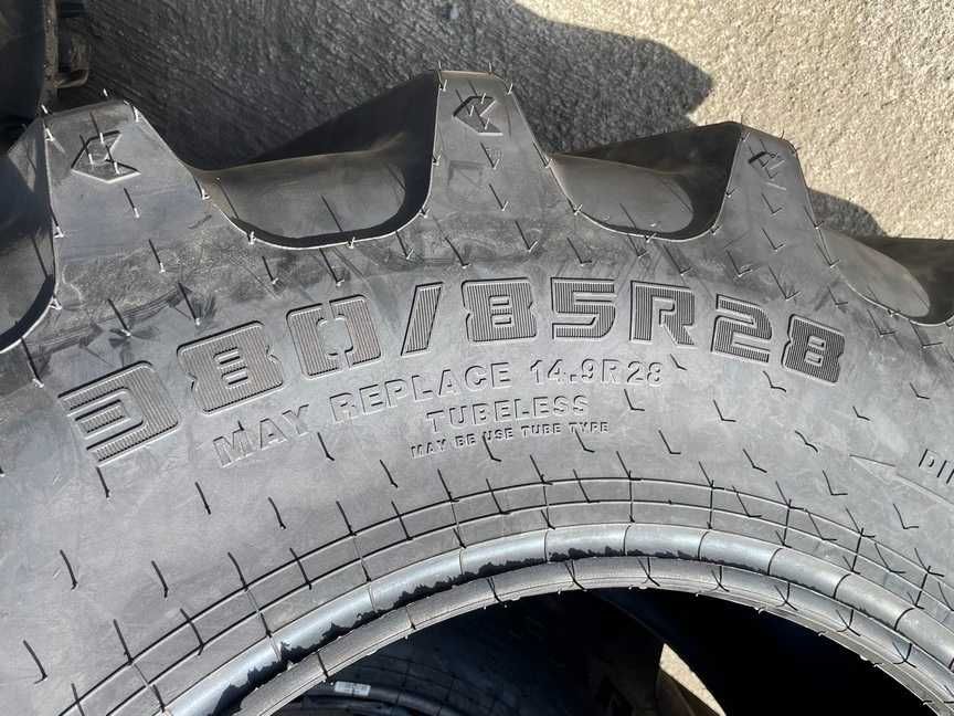 Cauciucuri radiale noi 380/85R28 marca CEAT pentru tractor CASE