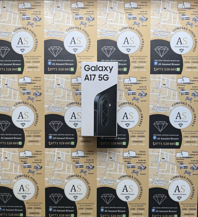 Samsung Galaxy A17 5G 128Gb Black Nou Sigilat
