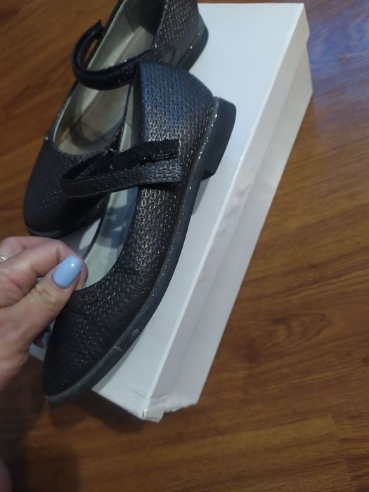 Туфли школьные для девочки, 34 размер.