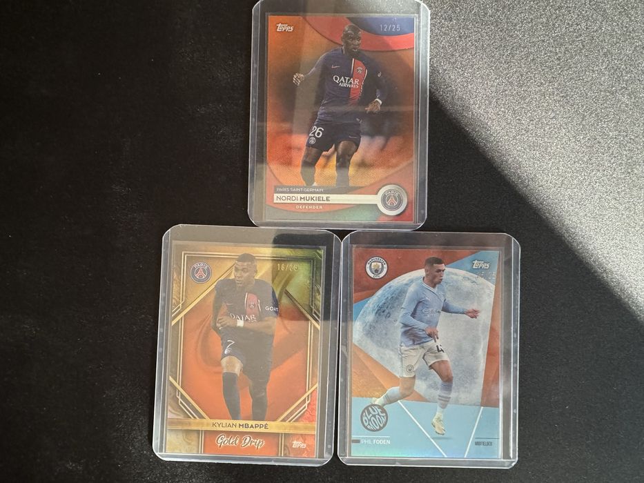 Номерирани футболни карти