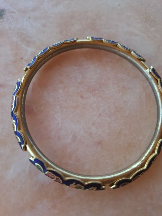 Bratara cloissone Art nouveau interior 6.5 cm