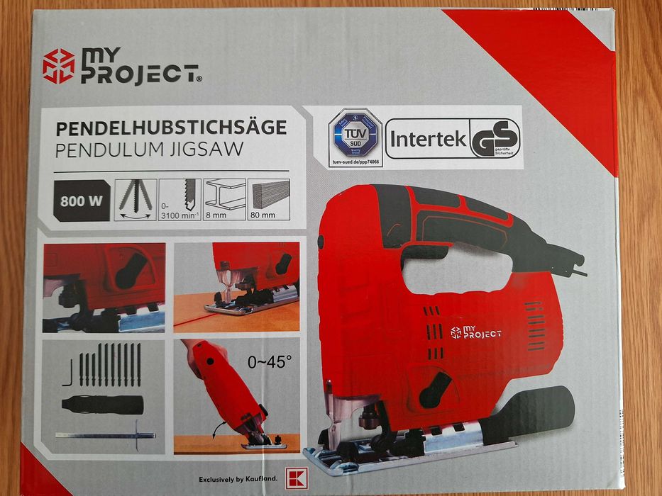 Aparat electric pentru taiat vertical sau la 45 grade, 800W