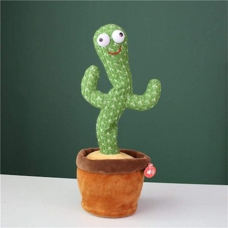 Танцуващ и пеещ кактус Cactus, говореща интерактивна играчка