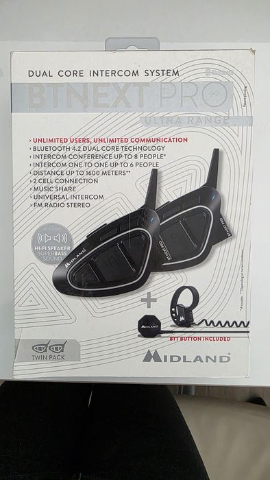 Set comunicare Midland BT Next Pro