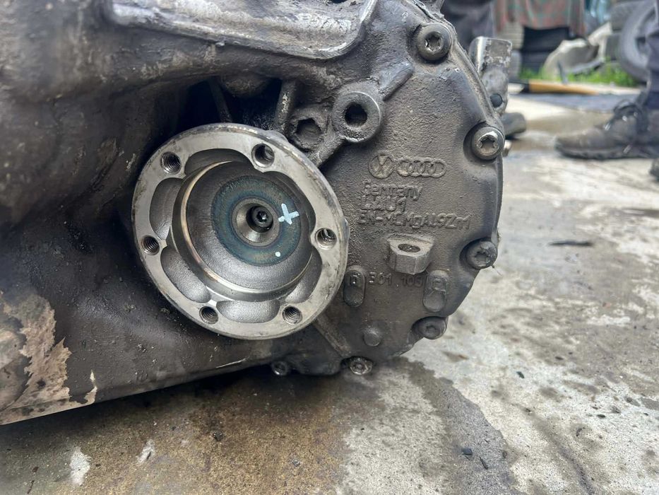 6 степенна ръчна Скоростна кутия FUQ и раздатка  Audi A3 quattro 2.0 TDi 2004г