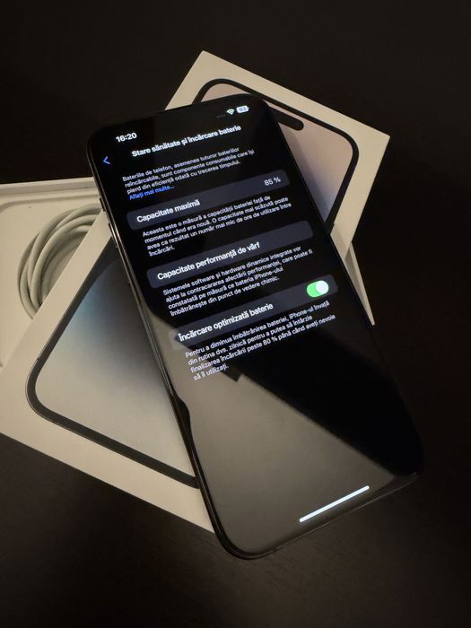Iphone 14 Pro Max-128GB-Space Black/Stare excelenta/utilizare atenta