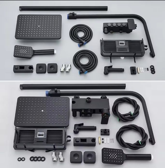 Пълен комплект душ-система с електронен термостат