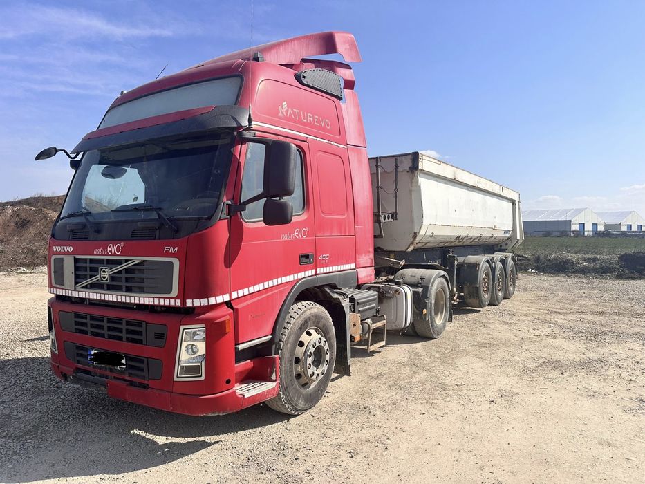 Volvo FM 430 basculant + semiremorcă Schmitz
