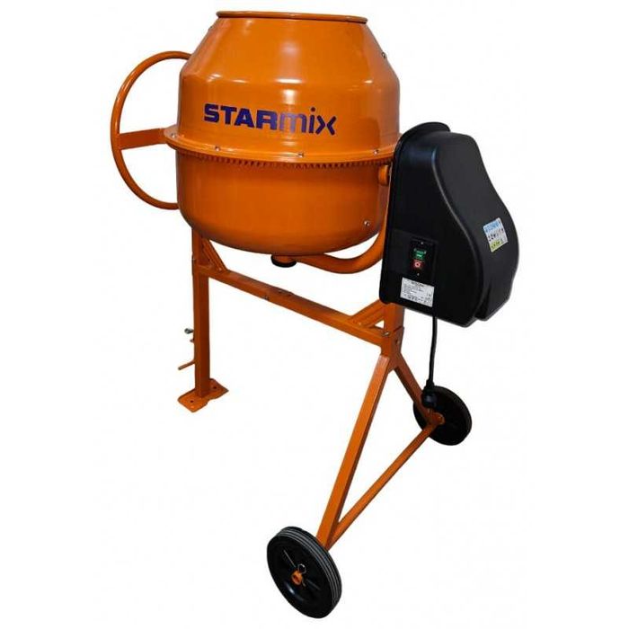 Betoniera 220 litri 900w bobinaj de cupru , coroana si pinion de fonta