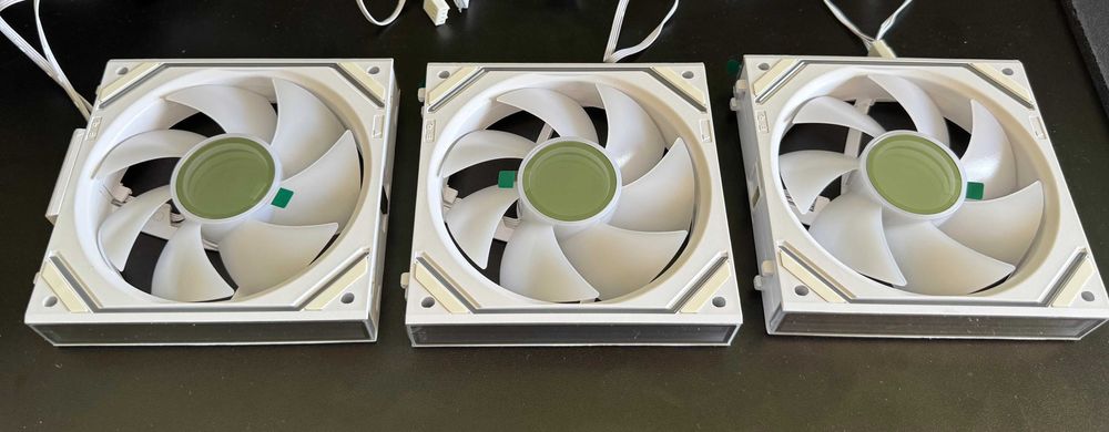 Ventilator PC TZMRIT Interstellar-V2 Uni Fan White - 3 pack